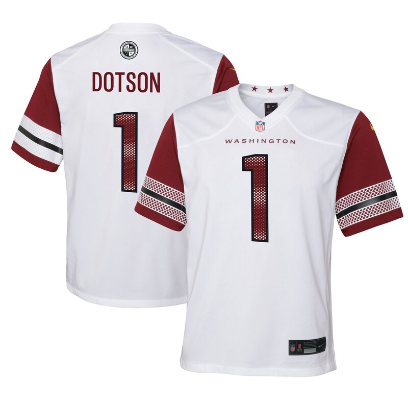None Jahan Dotson WAS Commanders Stylish Genuine Jersey Football Appar