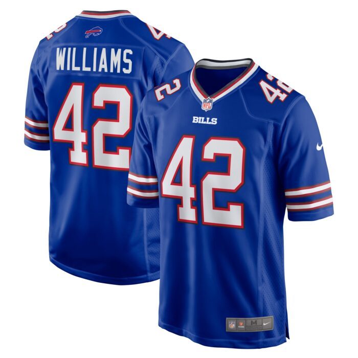 None Men's BUF Bills Energetic Premium Jersey Game Day Wear