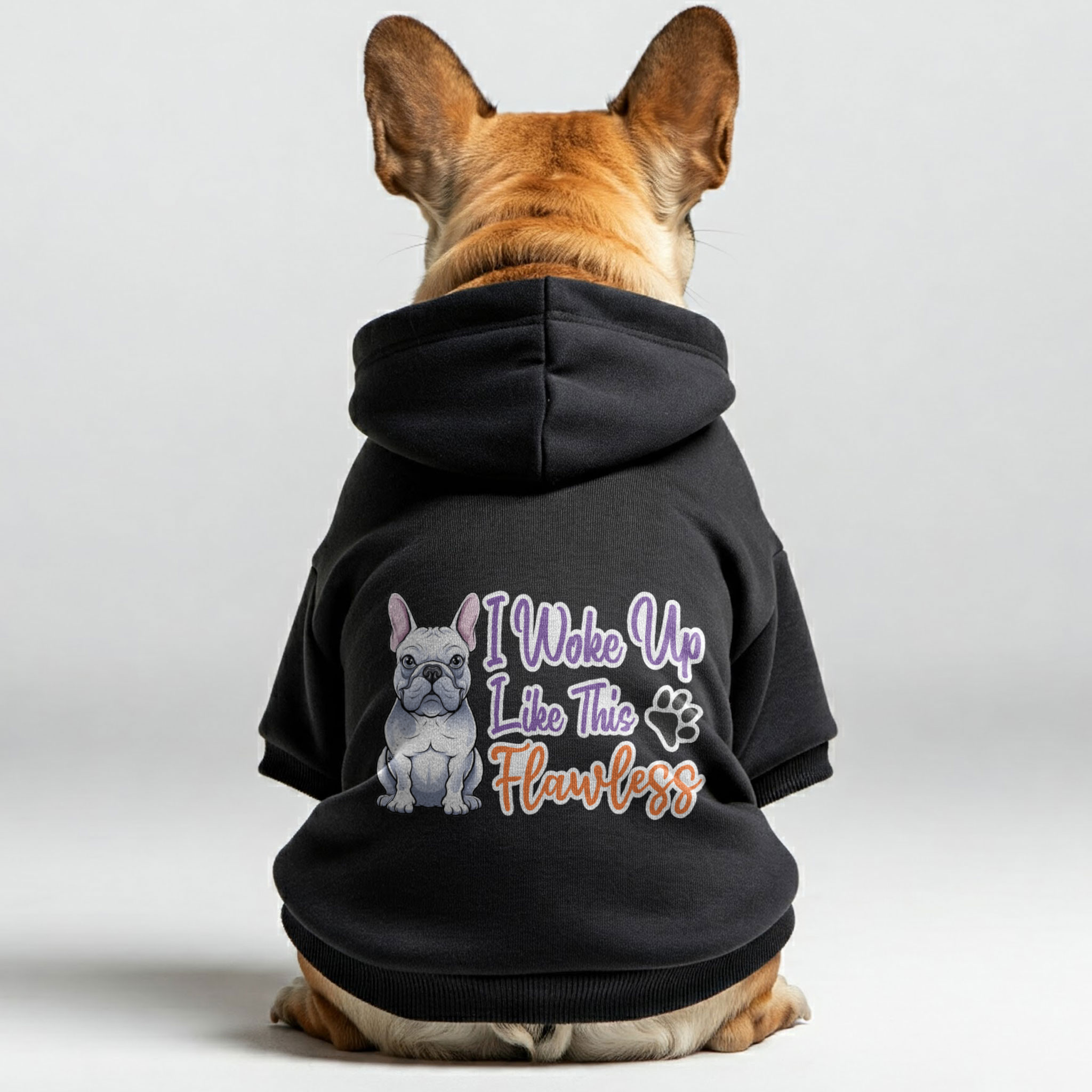 Pet-Lover I Woke Up Like This - Personalized French Bulldog Hoodies W...