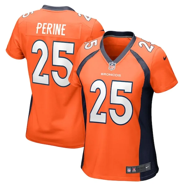 None Samaje Perine Game Jersey - Orange | NFL Player Jersey | NFL Foot