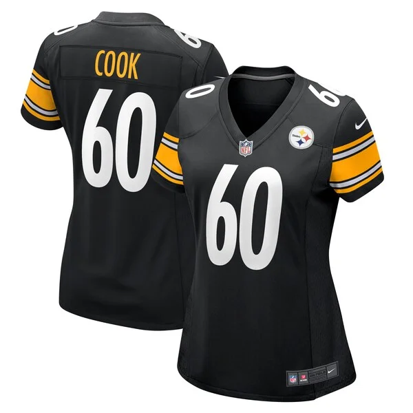 Performance Pittsburgh Steelers Game Jersey - Premium Black NFL Fan...