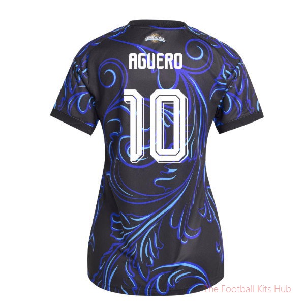2026-2027 Argentina Away Shirt (Womens) (Aguero 10)