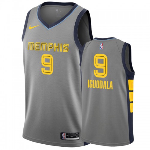 Mavericks Gray Memphis Grizzlies #9 Nike Jersey - Discounted