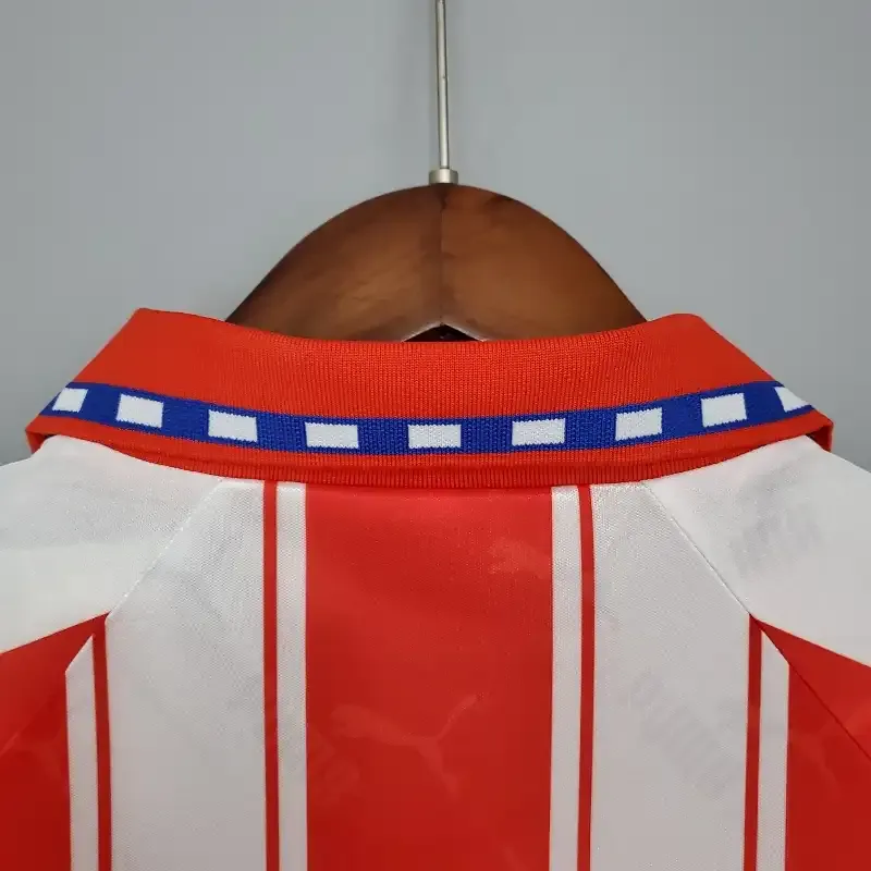 Cheap 1994-1995 Atletico Madrid Jersey retro kit