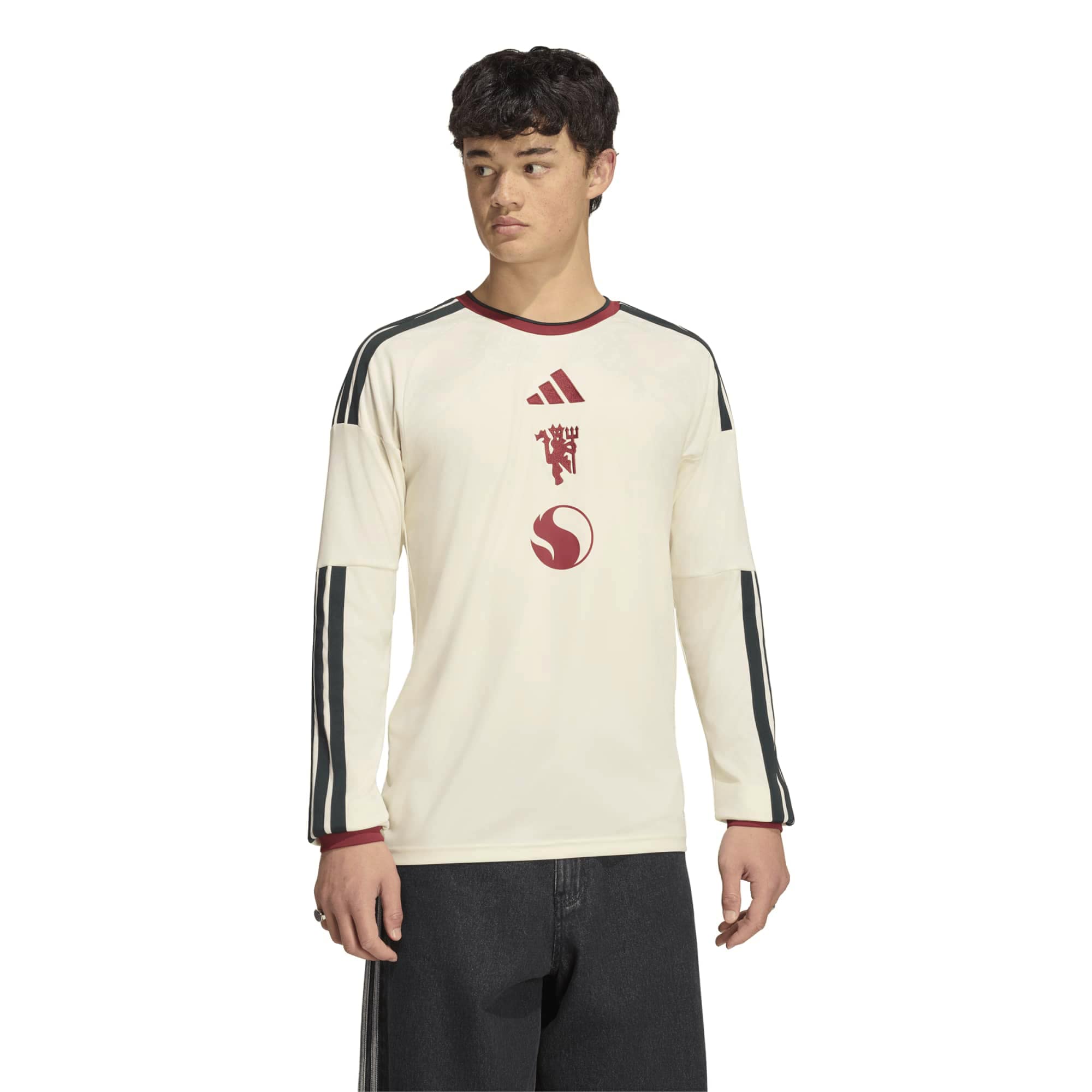 [LK] Manchester United 2026/27 Third Replica Long Sleeve Jersey - Cream