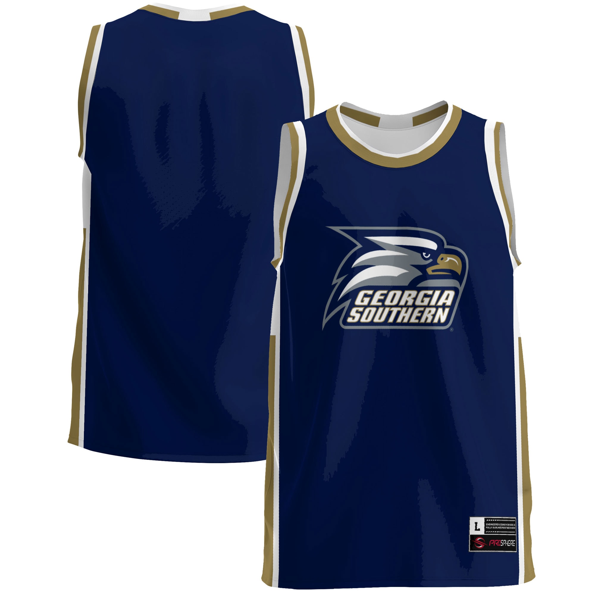 [NJP] Youth Georgia Southern Eagles GameDay Greats Lightweight Basketball Jersey - Navy