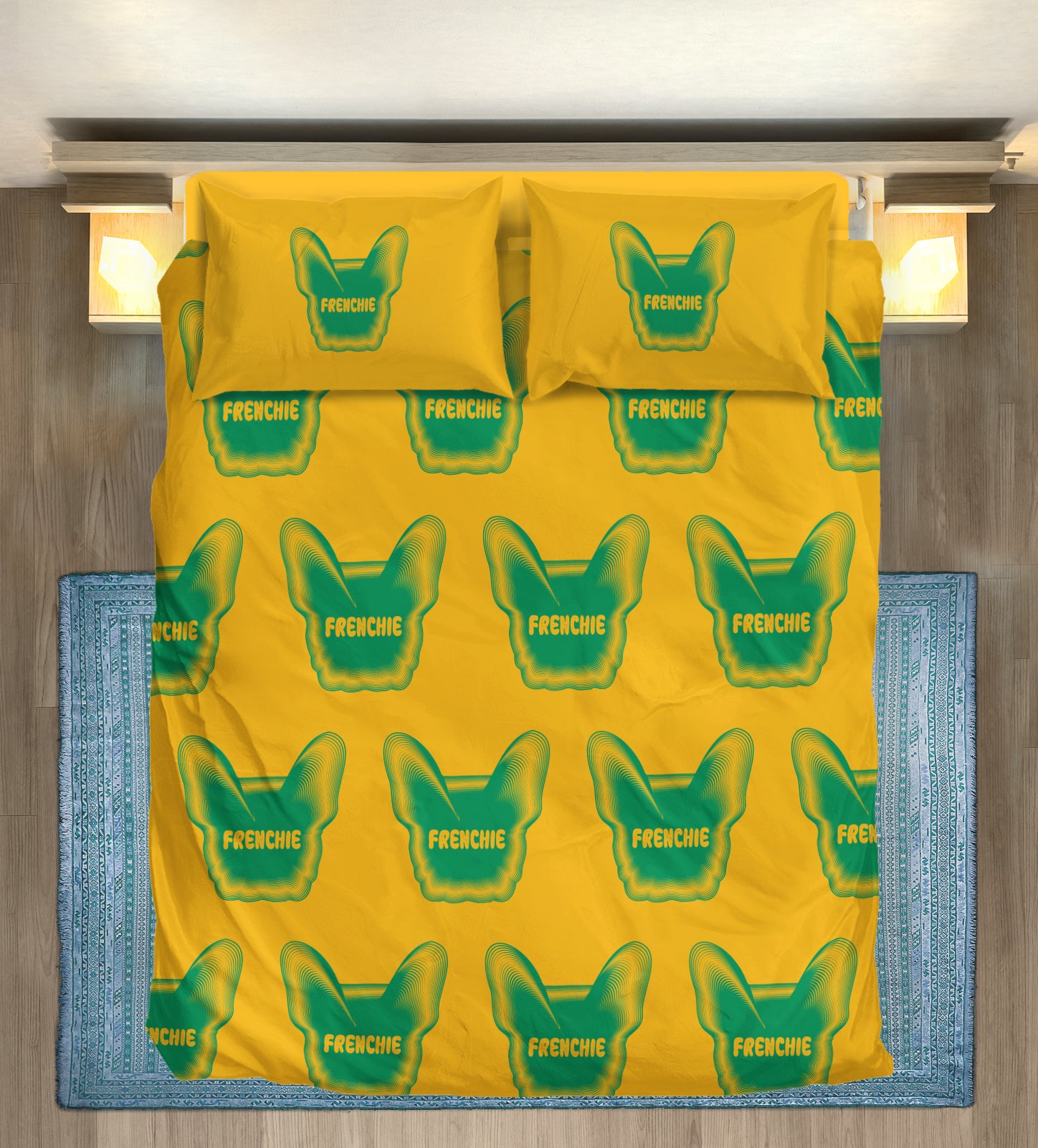 French Bulldog Belle- - Comfortable Bedding Set Outdoor Use