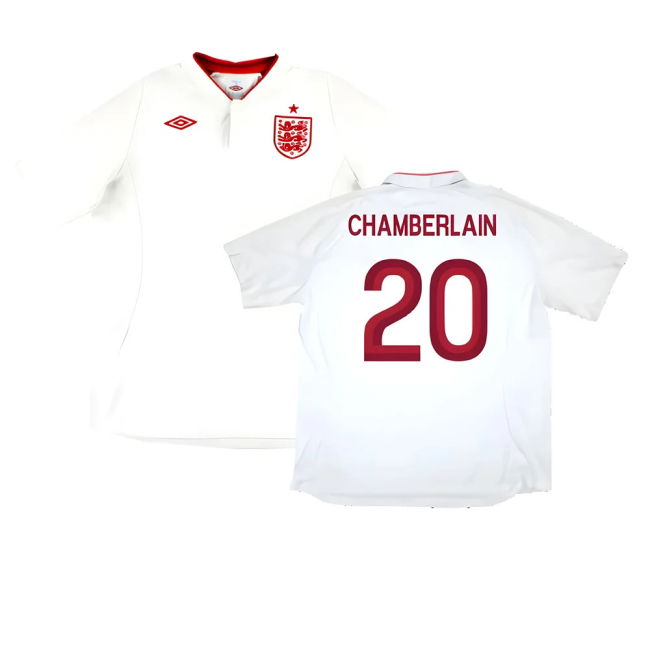 Game Replica England Home Supporter Kit (Adults) (Chamberlain 20) (1)