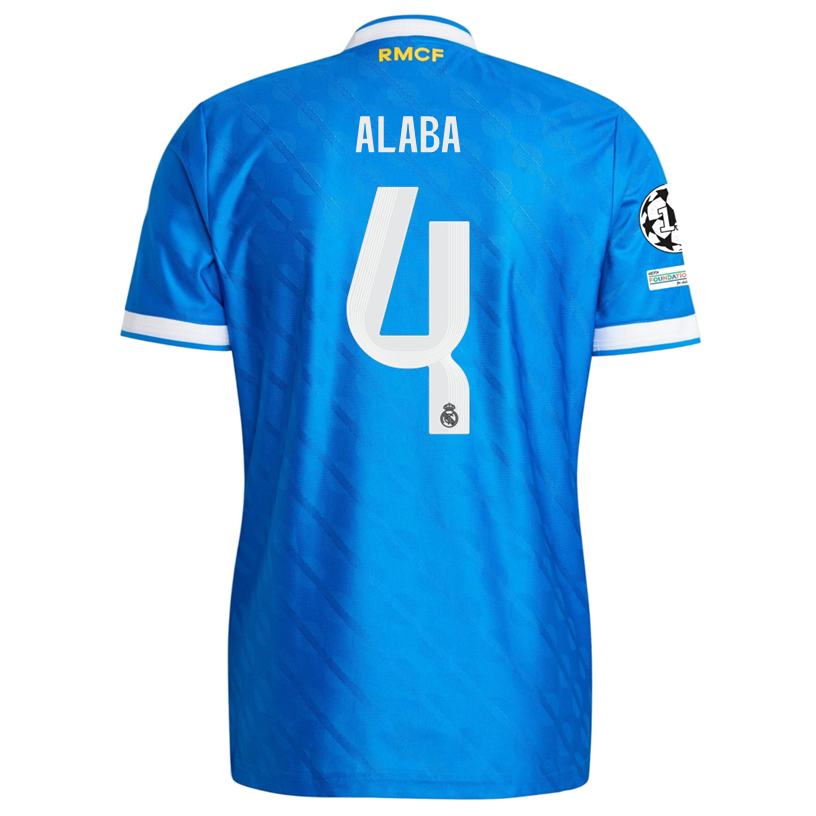 Real Madrid Real 2025-2026 UCL Third Jersey – Authentic Shirt