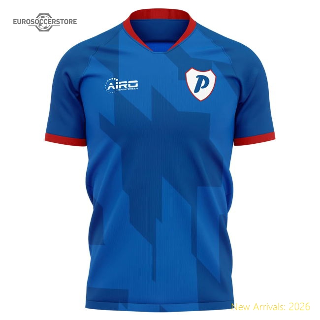 2025-2026 Portsmouth Home Concept Football Shirt (your Name)
