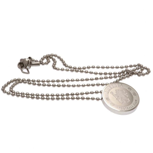 Chelsea FC Stainless Steel Pendant & Chain