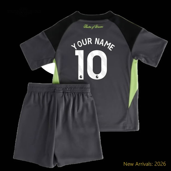 2025-2026 Man Utd Home Goalkeeper Mini Kit (Your Name)