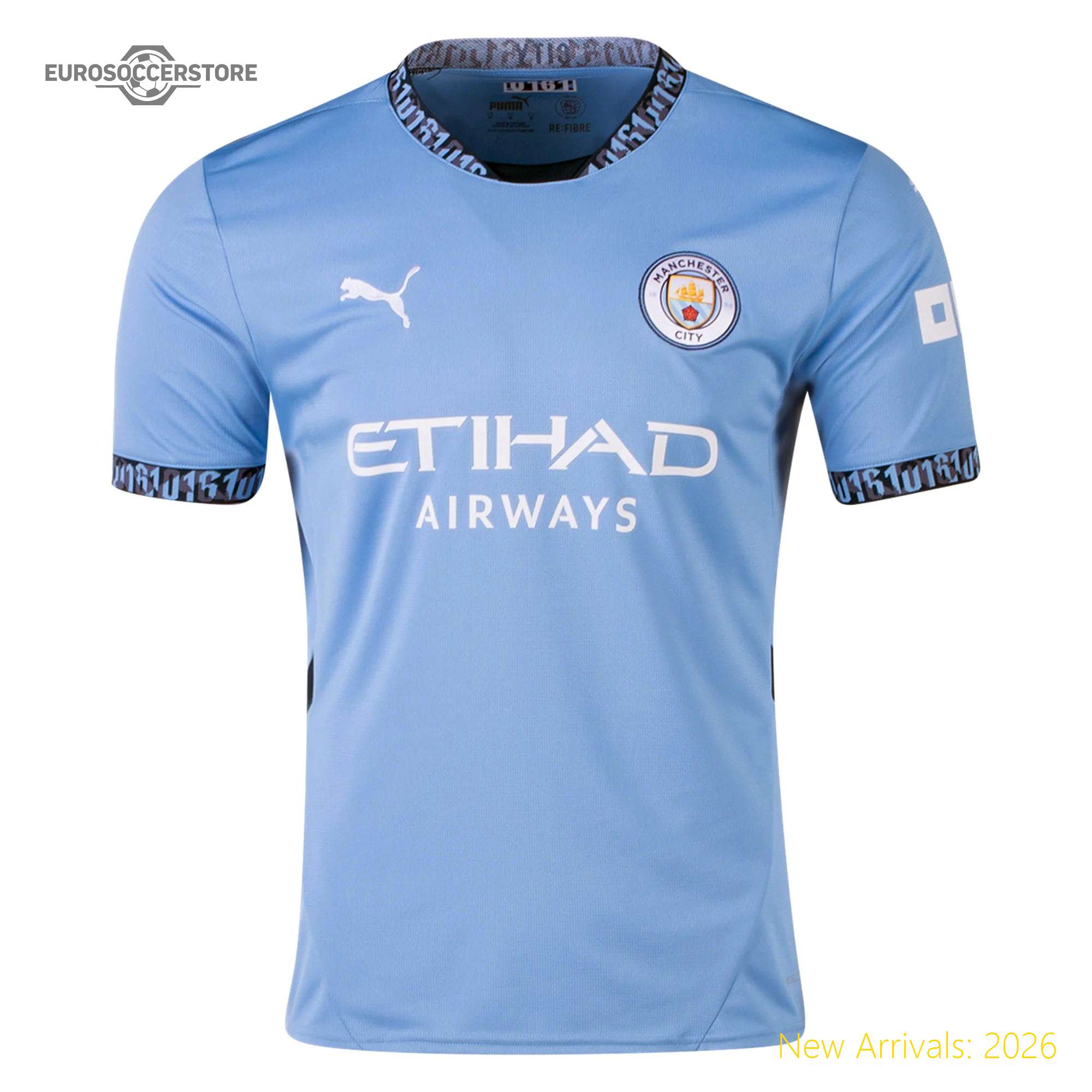 Iconic Design Sleek Design Men Mci Team Superior Home Jersey 2023
