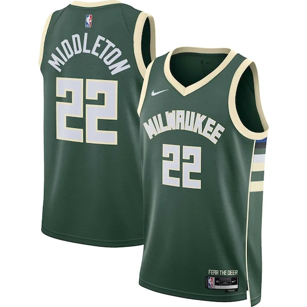 Khris Middleton MIL Official Team Jersey - Championship - Fan Favorite
