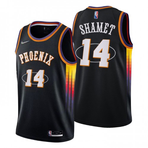 Suns Black Phoenix Suns #14 Nike Jersey - NBA Fan Apparel