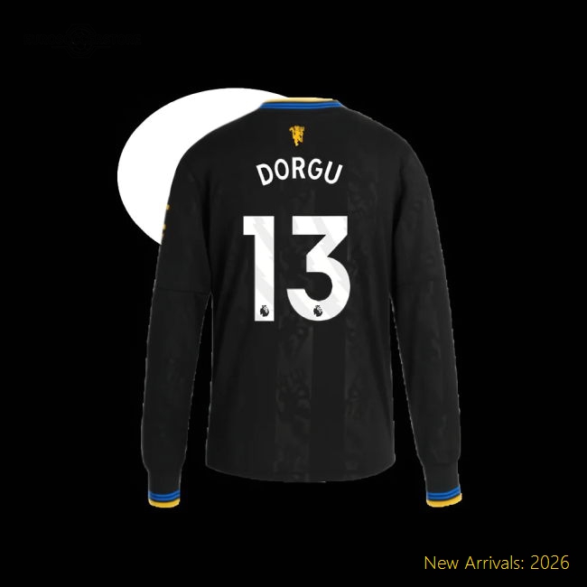 Soft Man Utd Kids Dorgu Jersey 2025-2026 Flexible Climacool