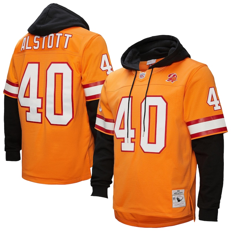 None Mike Alstott TB Buccaneers Retro Game-Ready Jersey for NFL Fans