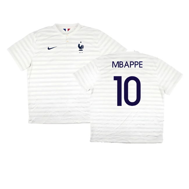 Mbappe 10 Pro Style France Away Elite Kit 2014-2015
