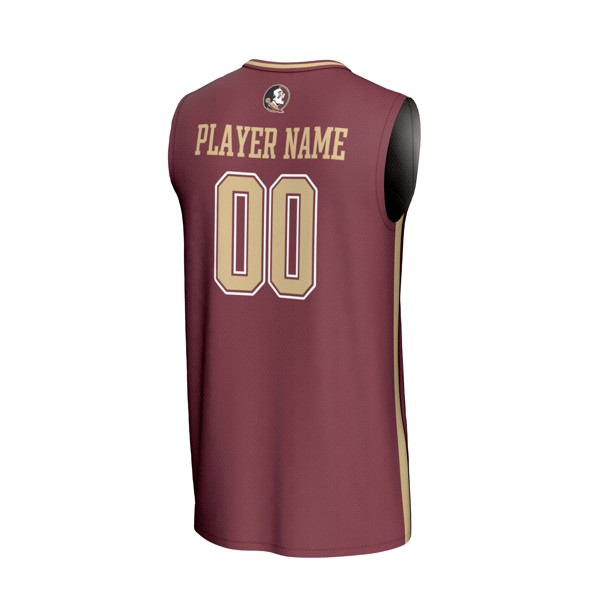 [NJP] Florida State Seminoles GameDay Greats NIL Pick-A-Player Lightweight Basketball Fashion Jersey - Garnet