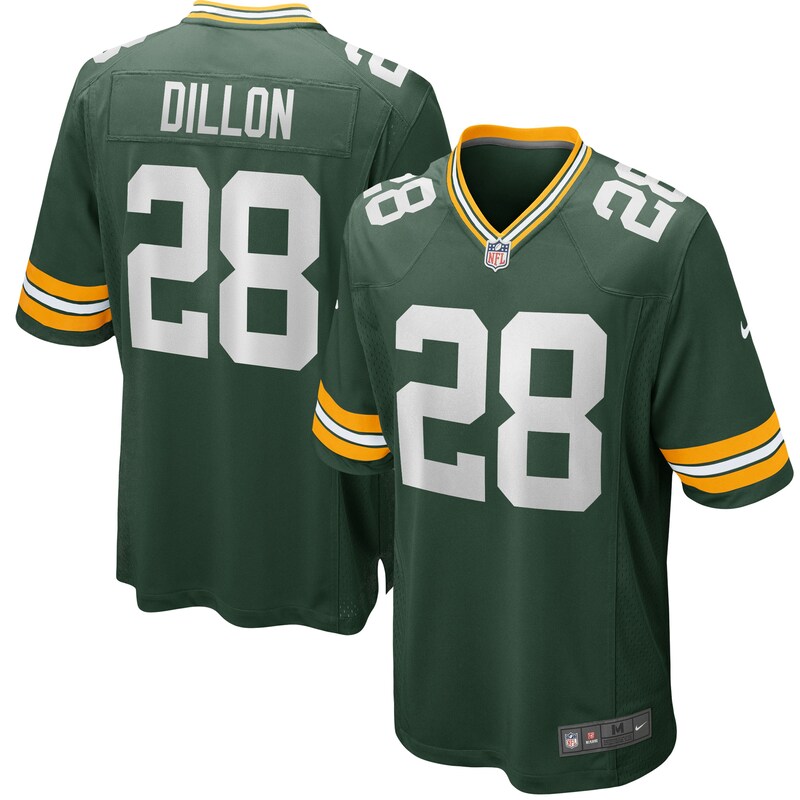 None AJ Dillon GB Packers Sleek Affordable Jersey Game Day Wear