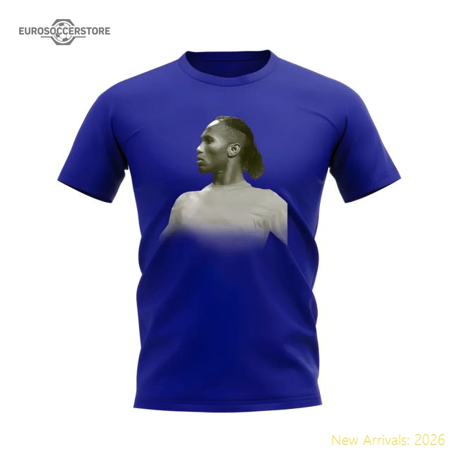 Authentic Didier Drogba Chelsea Legend T-shirt (blue) - Premium