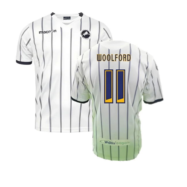 Millwall Away Shirt Good Xxl Woolford #11 Authentic Design Officia...