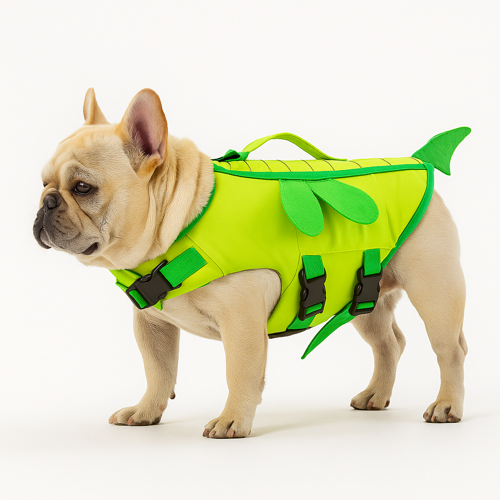 Cozy French Bulldog Bee Vest – Ripstop Waterproof Life Jacket With Ha...