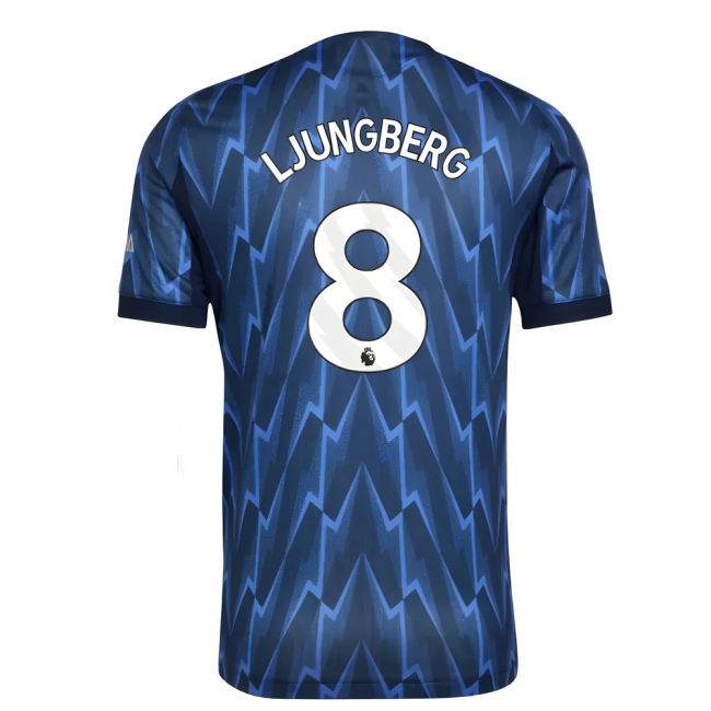 2025-20 Arsenal Official Away Soccer Jersey Ljungberg #8 L S
