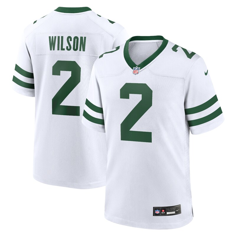 None Zach Wilson NY Jets Iconic Professional Jersey Game Day Wear