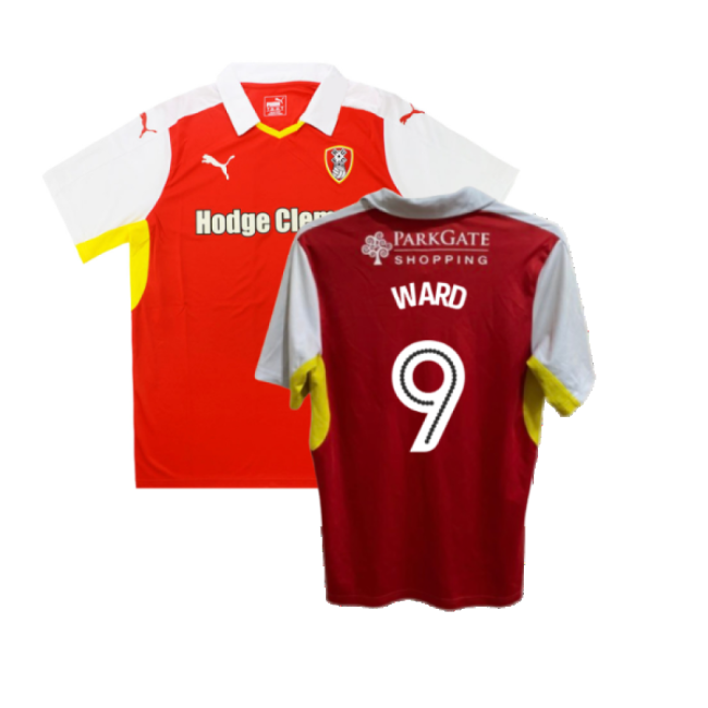 Official Rotherham 2016-17 Home Shirt ((good) Xl) (ward 9) - Premium