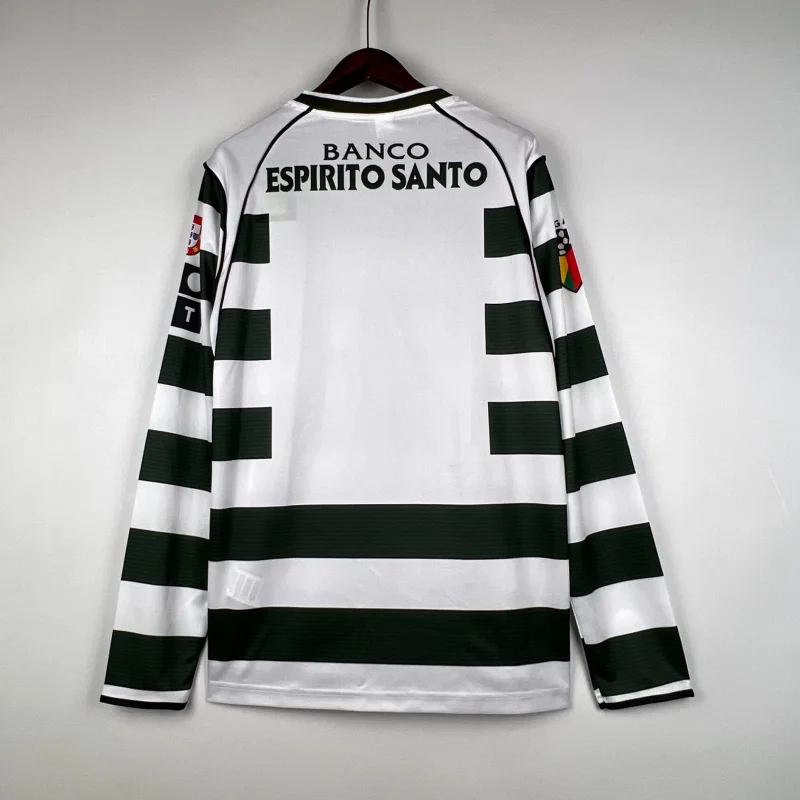 2001-2003 Sporting Lisbon Long Sleeve Jersey retro kit