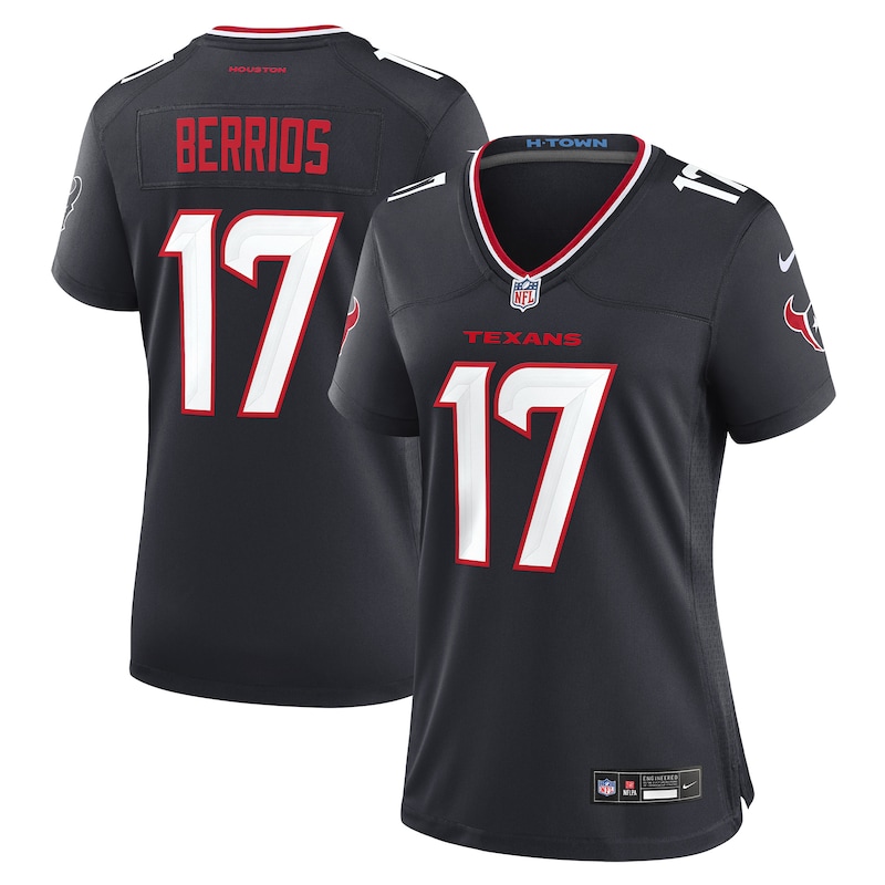 None Braxton Berrios HOU Texans Championship Cost-Effective Jersey