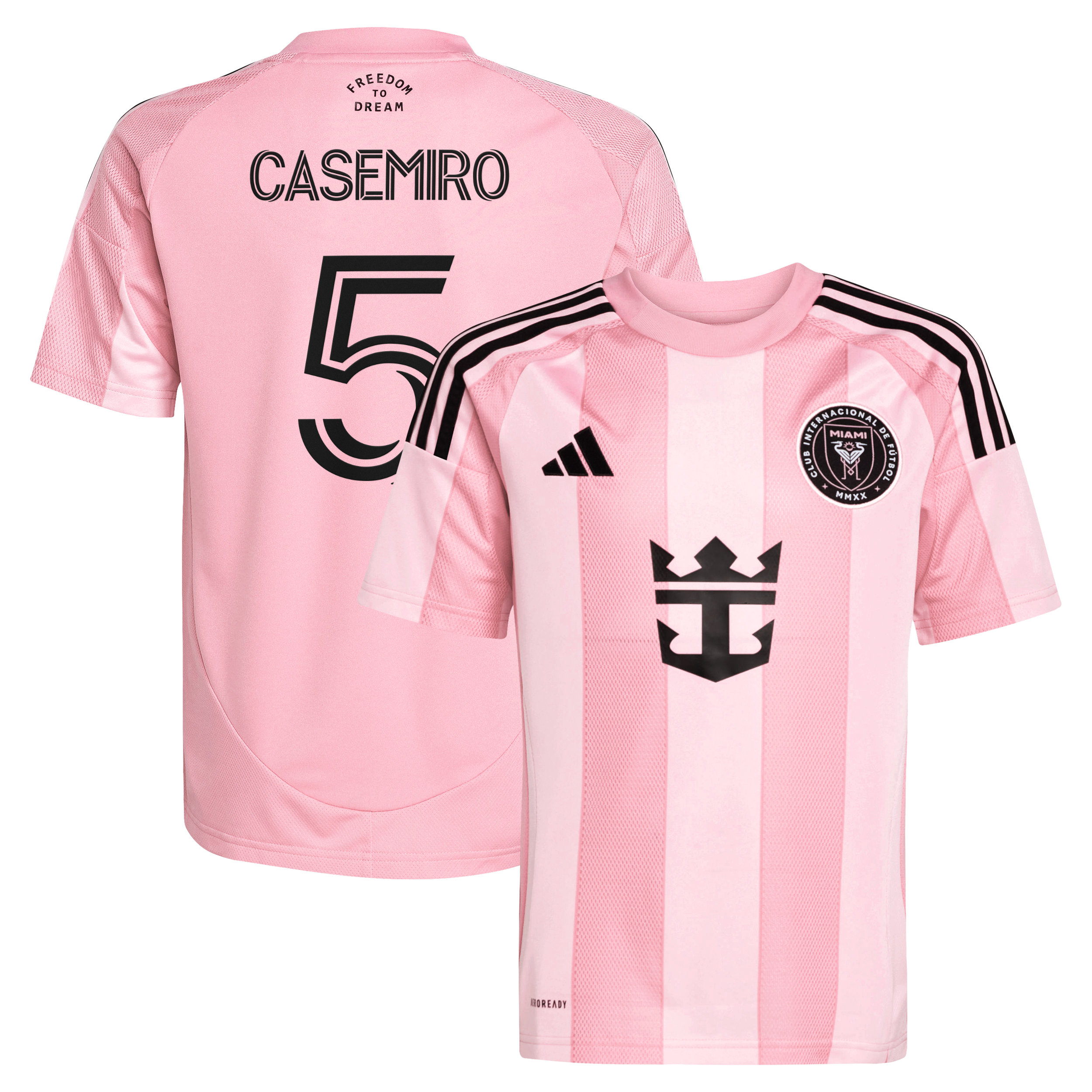 [SJH] Casemiro Inter Miami CF 2025 Euphoria Replica Jersey - Light Pink