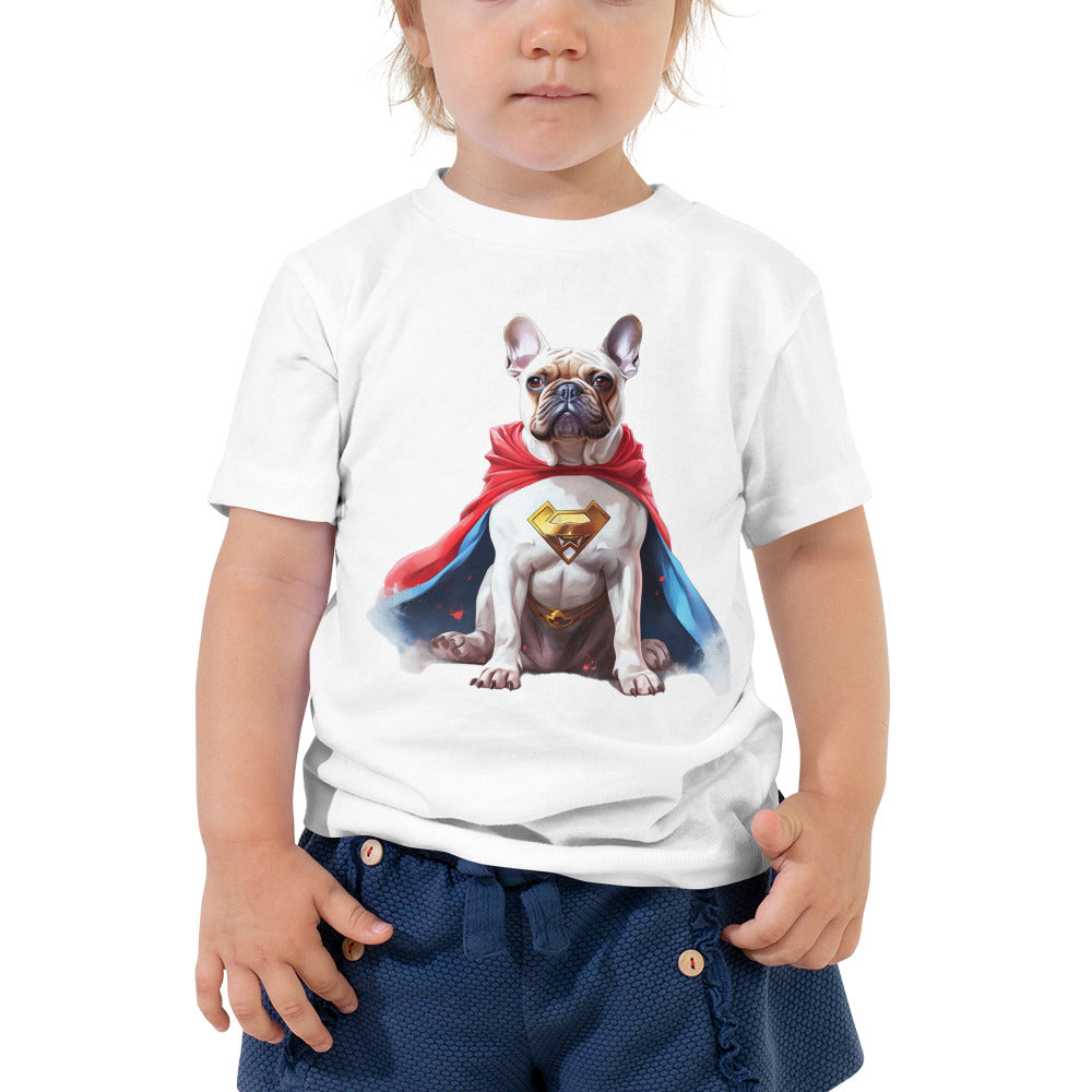 French Bulldog Kid's Frenchie T Shirt Empowering Canine Apparel Durable Dog Item
