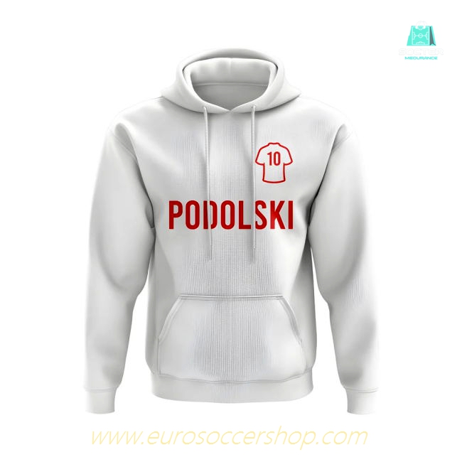 Lukas Podolski Koln Number Hoody (White)