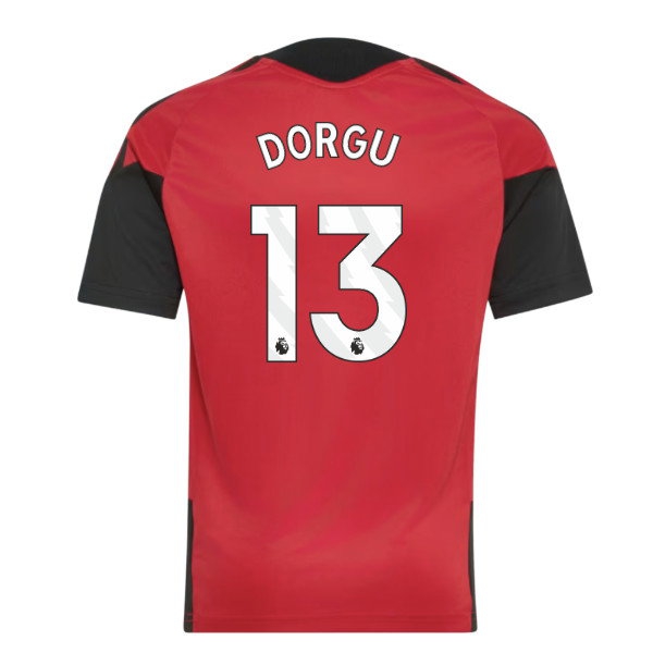 [DDJ] 2026-2027 Man Utd Training Jersey (Red) - Kids (Dorgu 13)