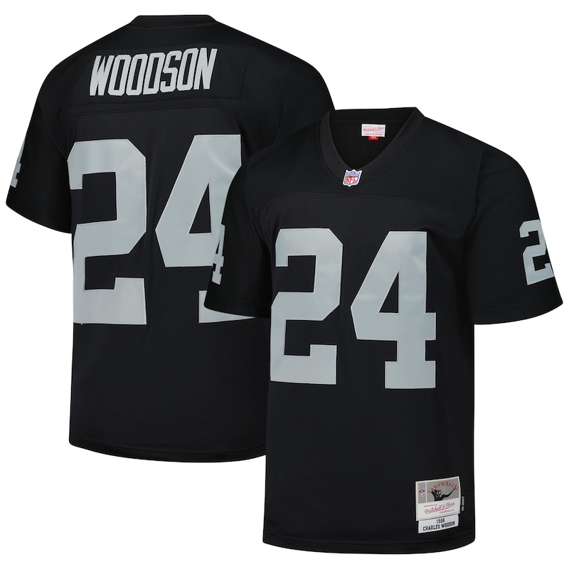 None Charles Woodson LV Raiders Sleek Premium Material Jersey