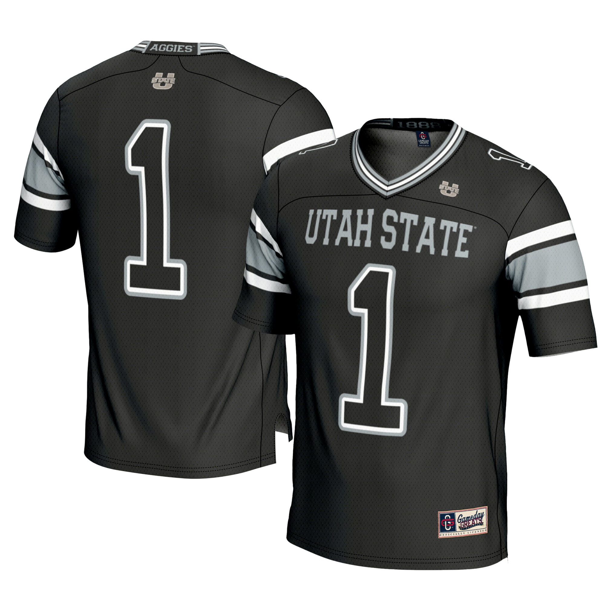 #1 Utah State Aggies GameDay Greats 26/27 Football Jersey - Black
