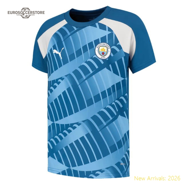 Man City Kids Laporte Kid-approved Jersey Performance Fabric Quick-dry