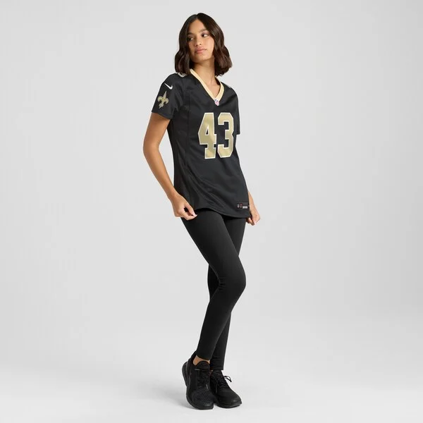 New Orleans Saints Game NFL Jersey - Black | High-Quality Football ...