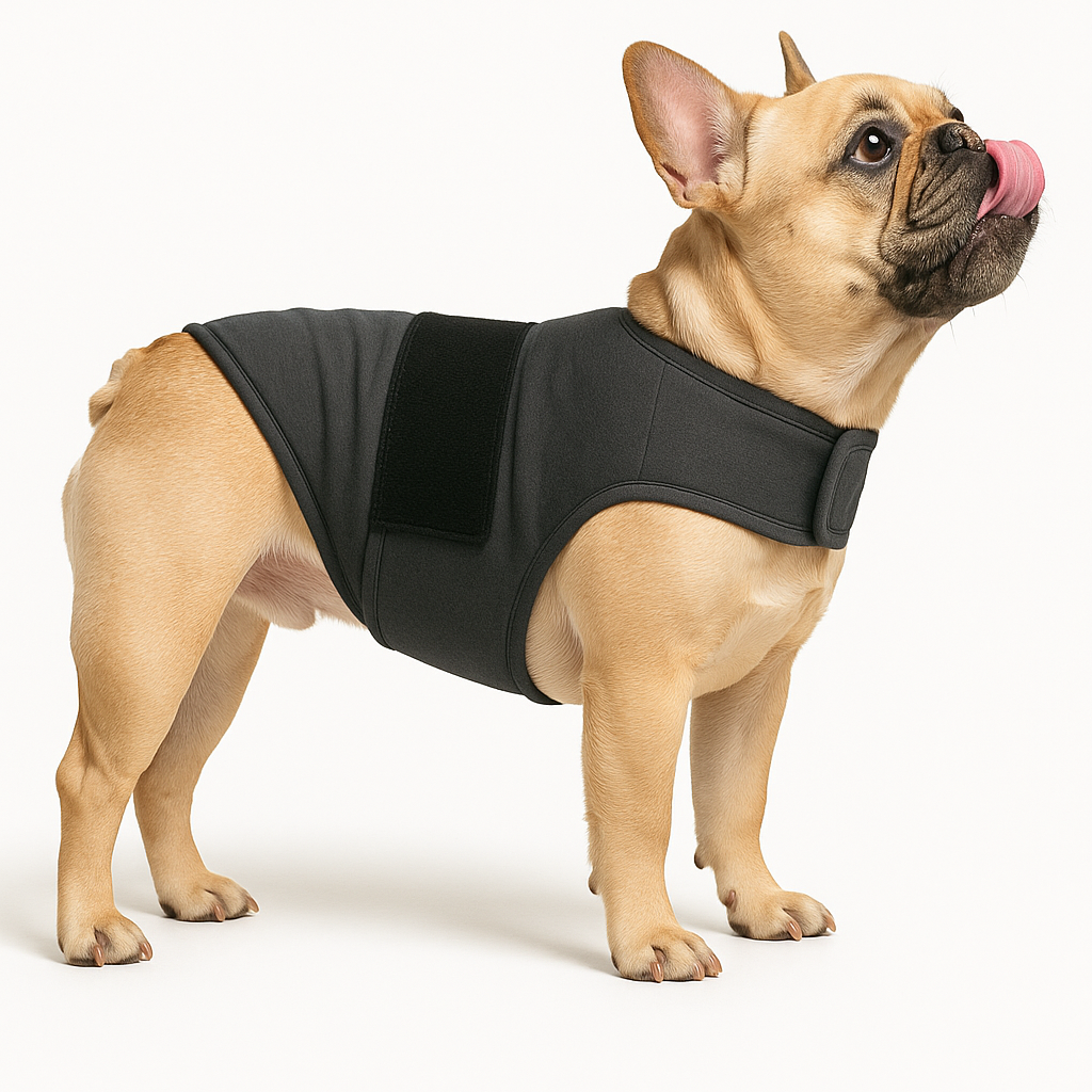 French Bulldog Frenchie Anti Fright Dog Vest – Lightweight Cozy Wear