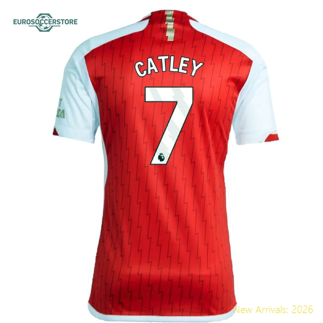 Arsenal 2023-24 Home Shirt (XXLB) (Catley 7) (Excellent)