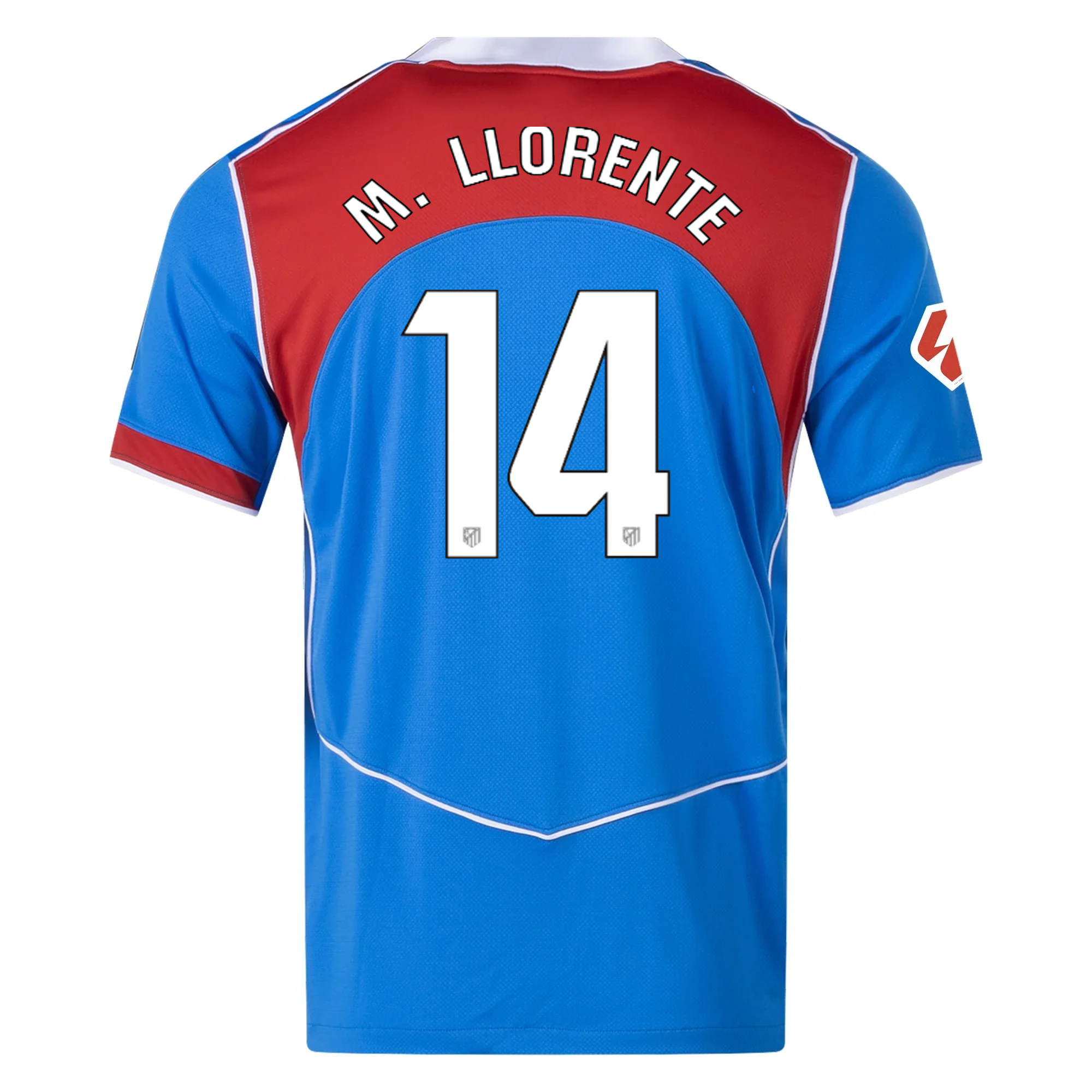 Atletico Madrid Red) 2025-2026 La  Third Jersey – Authentic Shirt