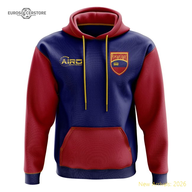 Liechtenstein Concept Country Football Hoody (Navy)