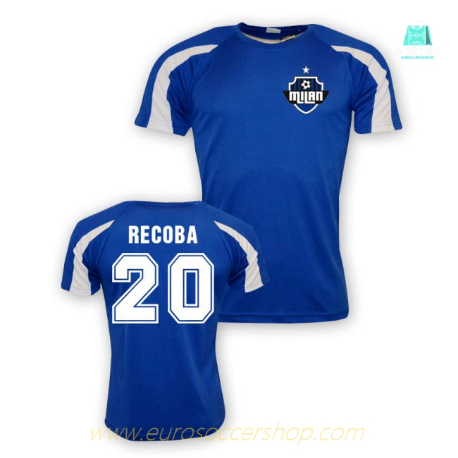 Alvaro Recoba Inter Milan Sports Training Jersey (blue)