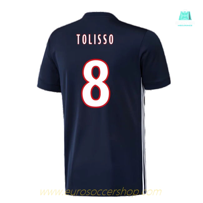 Lyon 2017-18 Away Shirt ((Excellent) L) (Tolisso 8)