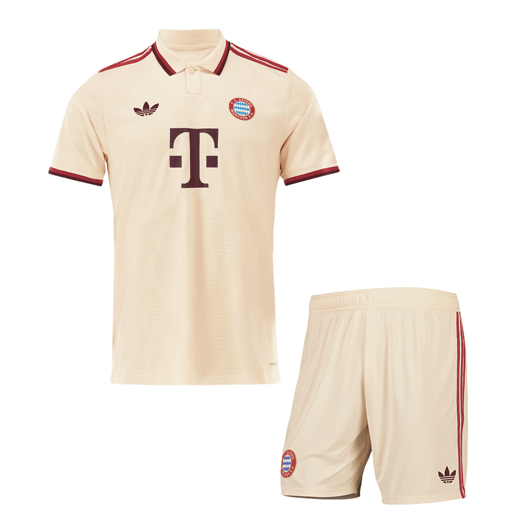 Bayern Munich Third Away Soccer Jersey Kit(Jersey+Shorts) 2024/25- UCL