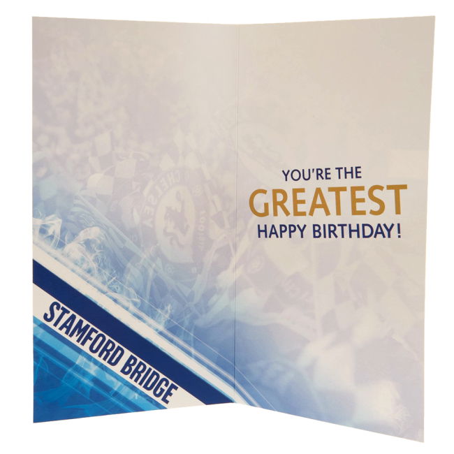 replica Chelsea FC No. 1 Dad Birthday Card