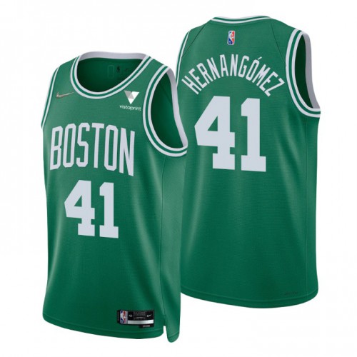 Boston Celtics Juancho #41 Authentic Style Pro Jersey Athletic Fit