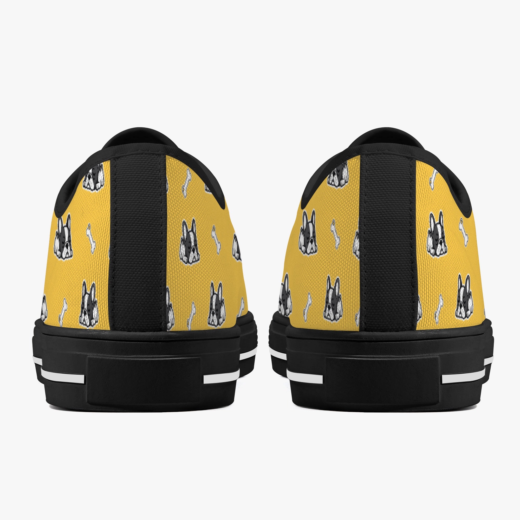 Trendy Bonnie - Classic Low-top Canvas Shoes for Pet Enthusiasts Stylish